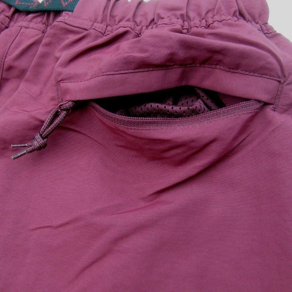 Nike ACG Woven Shorts Maroon Belted Size XL - Picture 6 of 9